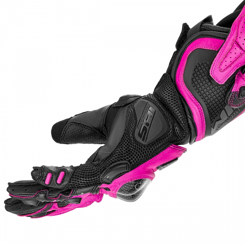 Guantes de moto para mujer Shima RS-3 rosas