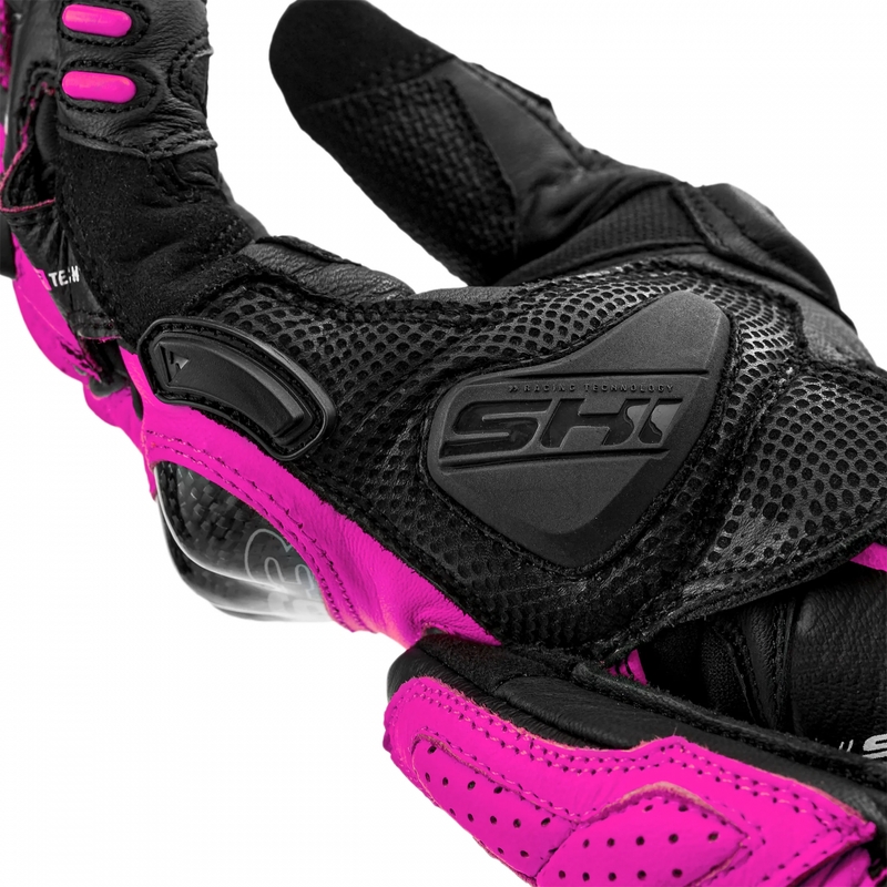 Guantes de moto para mujer Shima RS-3 rosas