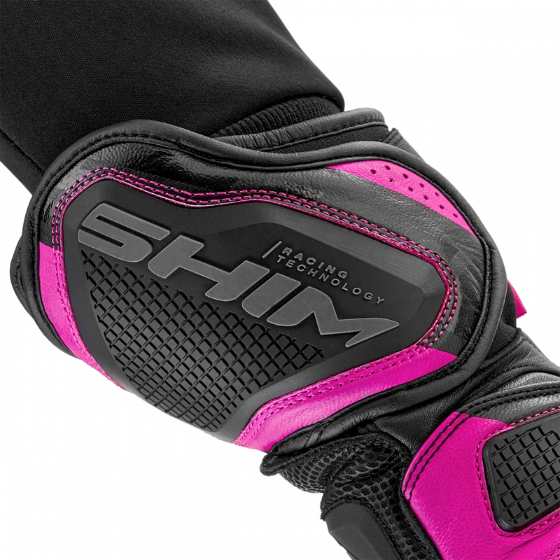 Guantes de moto para mujer Shima RS-3 rosas