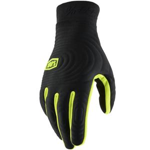 Guantes de motocross 100% - USA BRISKER EXTREME amarillo flúor-negro