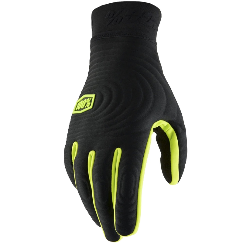 Guantes de motocross 100% - USA BRISKER EXTREME amarillo flúor-negro