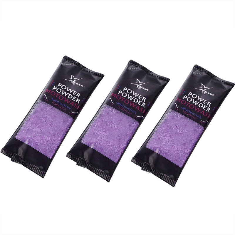 Champú en polvo para motocicletas XzoneRide® Power Powder-Moto Wash 60 g