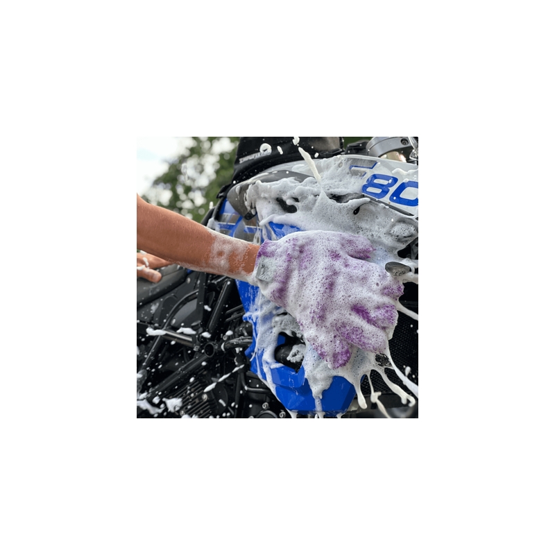 Champú en polvo para motocicletas XzoneRide® Power Powder-Moto Wash 60 g