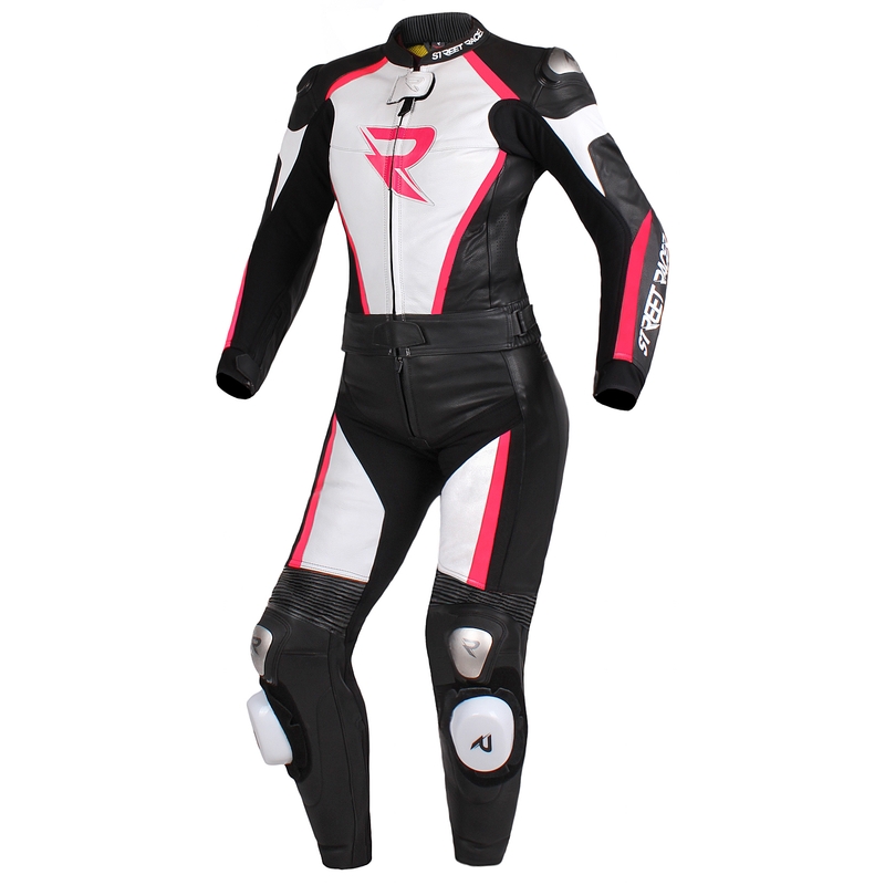 Mono de mujer Street Racer Kiara negro-blanco-rosa fluo liquidación