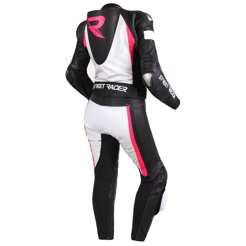 Mono de mujer Street Racer Kiara negro-blanco-rosa fluo liquidación