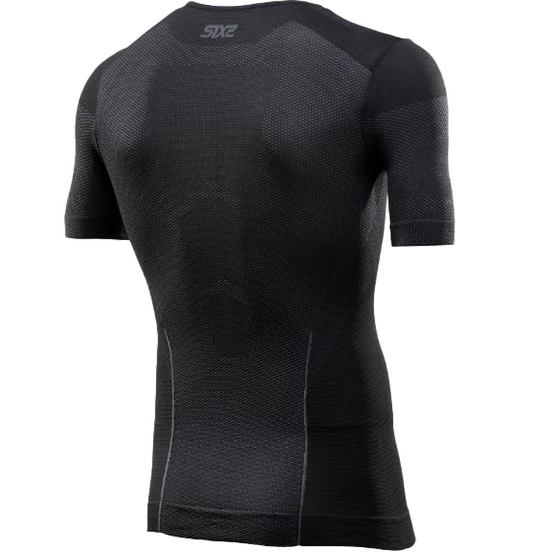 Camiseta funcional SIXS BT TS1L V2 negro-gris oscuro