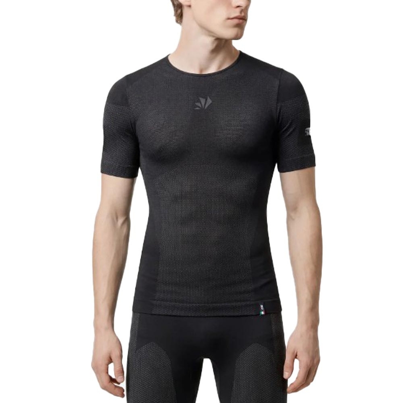 Camiseta funcional SIXS BT TS1L V2 negro-gris oscuro