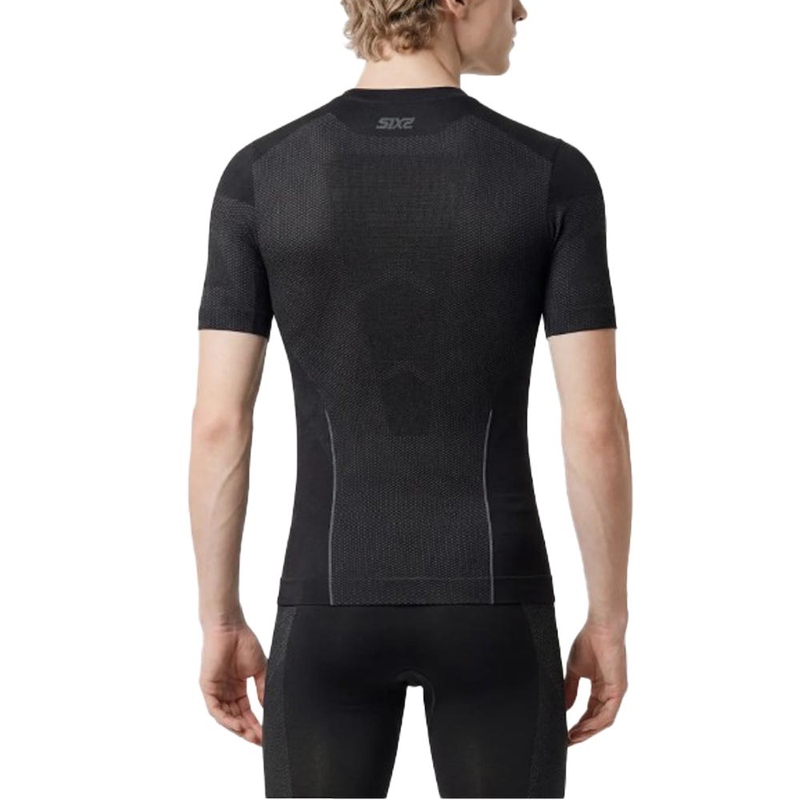 Camiseta funcional SIXS BT TS1L V2 negro-gris oscuro