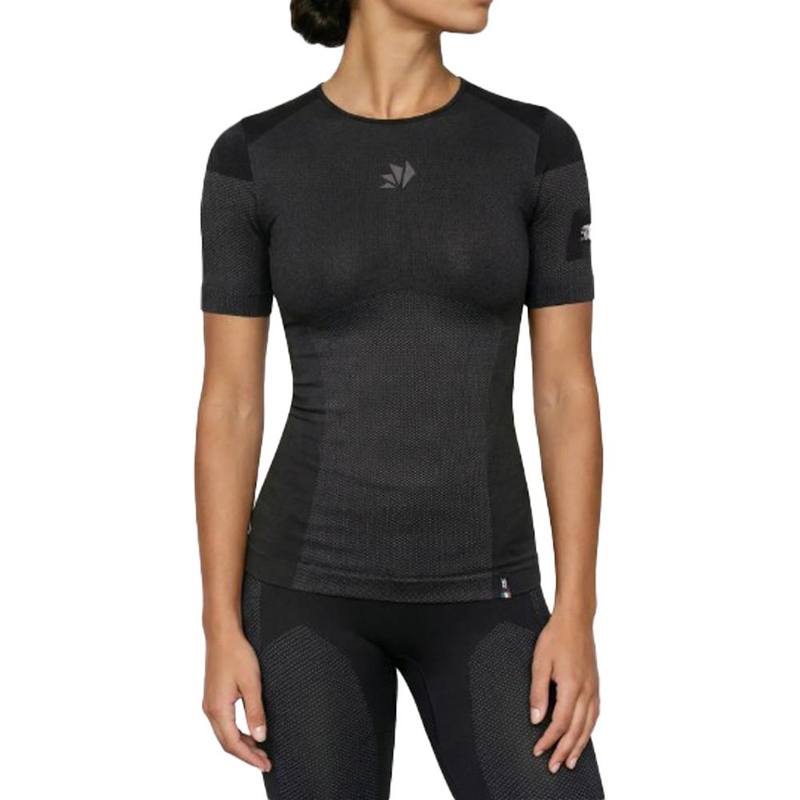 Camiseta funcional SIXS BT TS1L V2 negro-gris oscuro