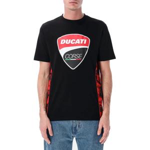 Camiseta Ducati Corse CAMU DETAILS negra