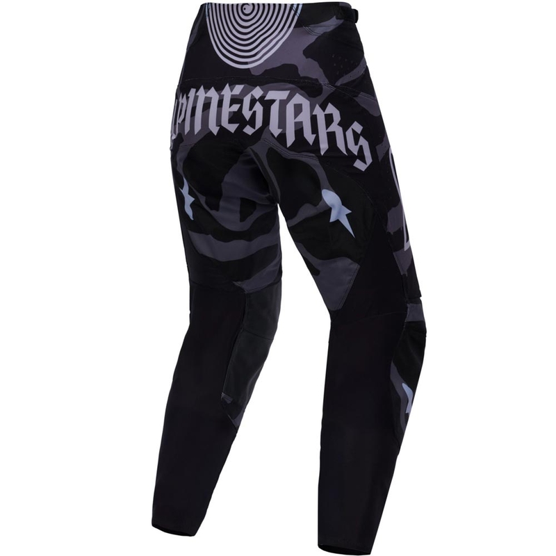 Pantalones de motocross Alpinestars Techstar edición limitada Beast Coast gris-negro-naranja