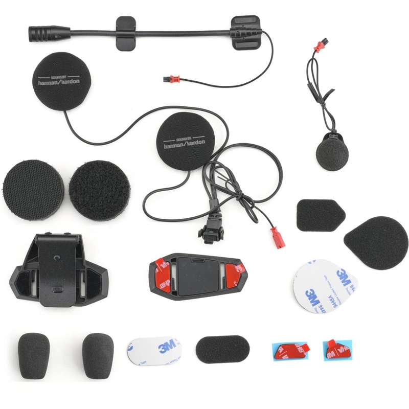 Conjunto de audio Interphone Era 1X HK de 40 mm, color negro