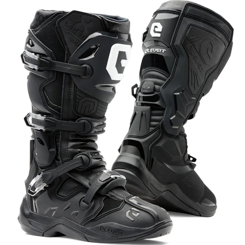 Botas de motocross Eleveit X-Legend EVO negras