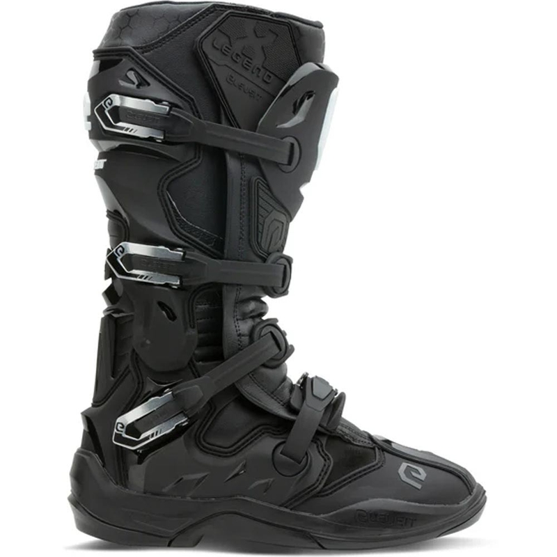 Botas de motocross Eleveit X-Legend EVO negras