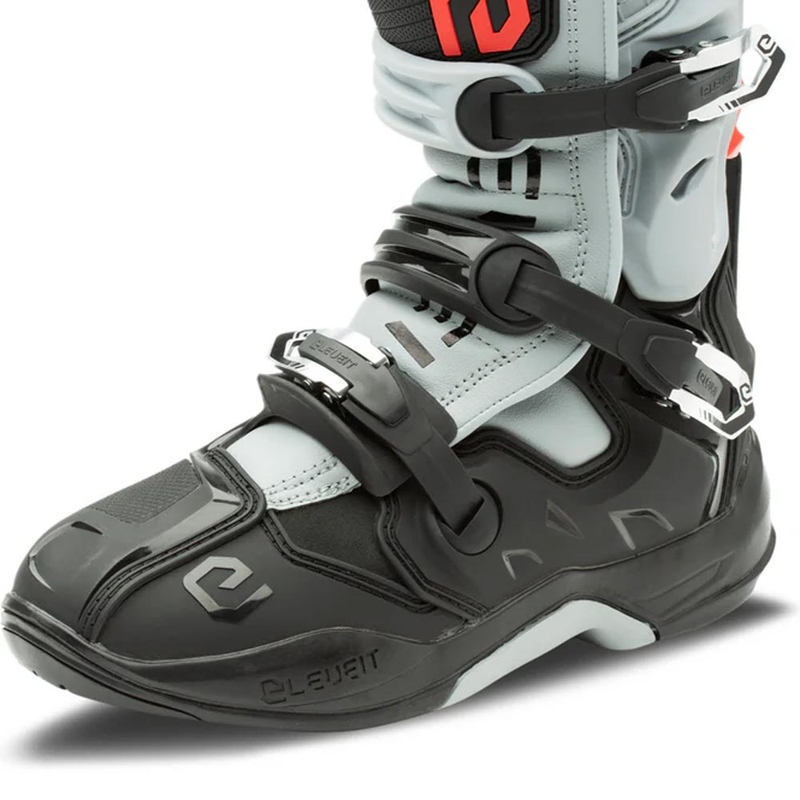Botas de motocross Eleveit X-Legend EVO negras y grises