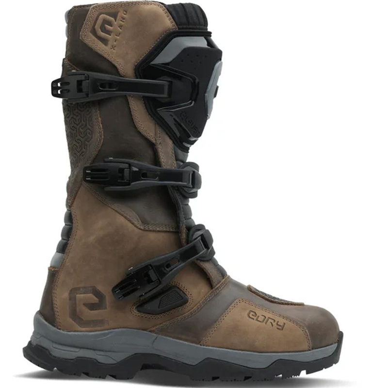 Botas de moto Eleveit X Land ADV E-Dry marrones