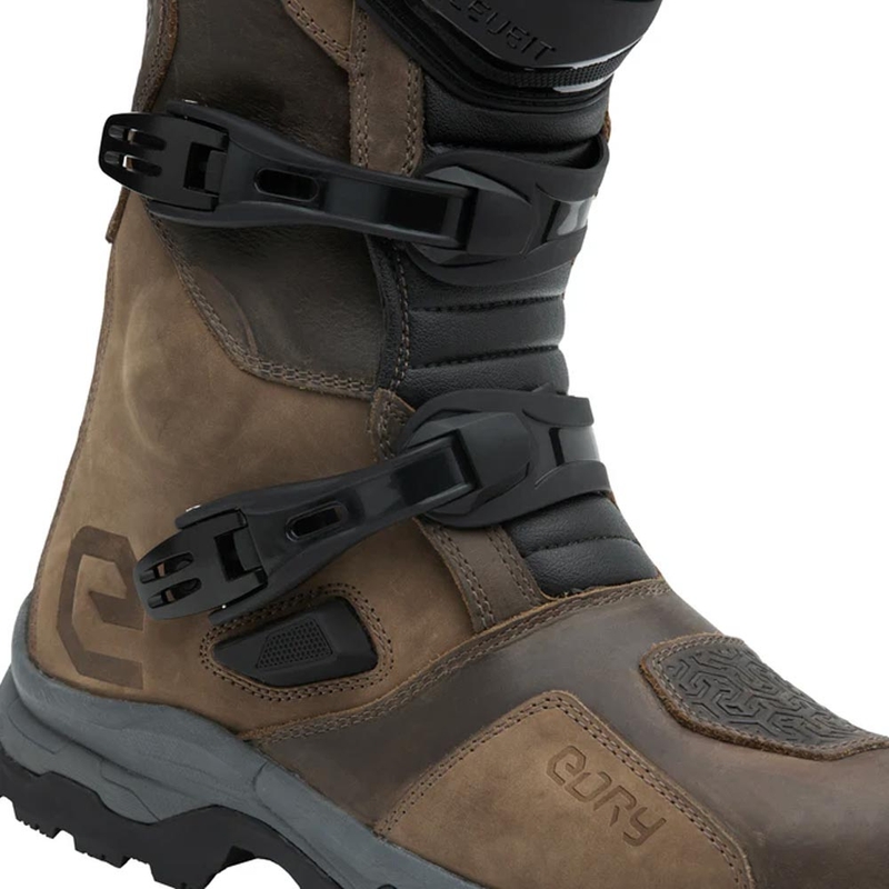 Botas de moto Eleveit X Land ADV E-Dry marrones
