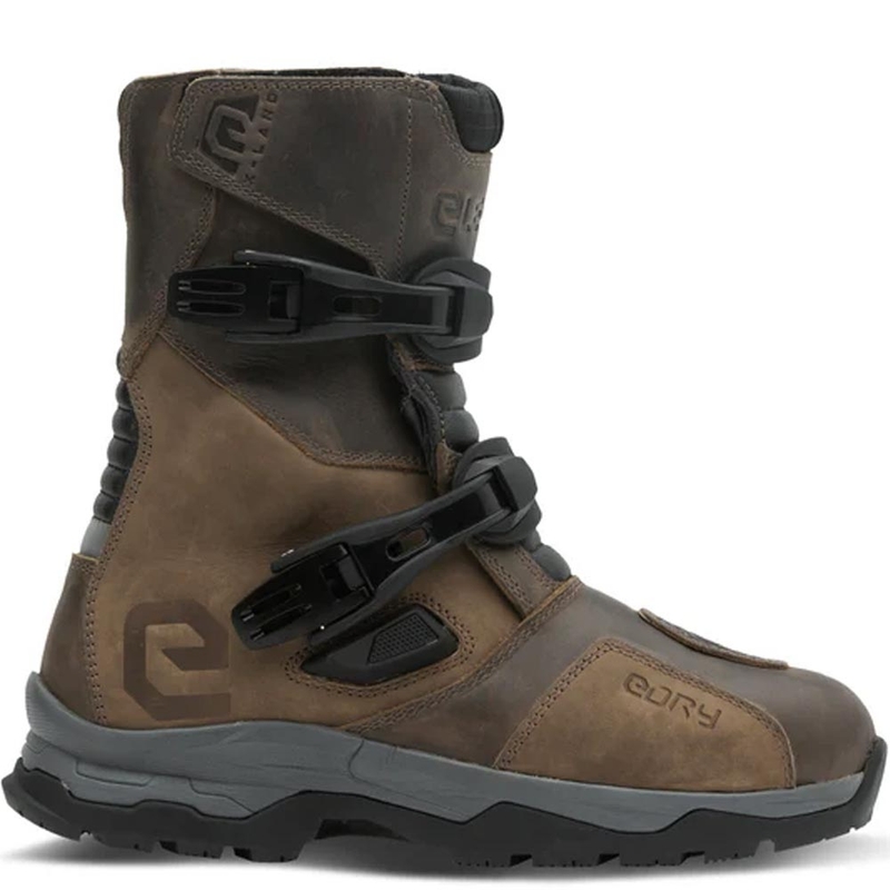 Botas de moto Eleveit X Land ADV Low E-Dry marrones