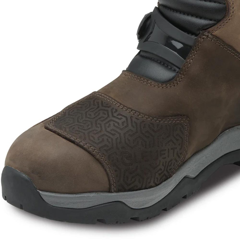 Botas de moto Eleveit X Land ADV Low E-Dry marrones