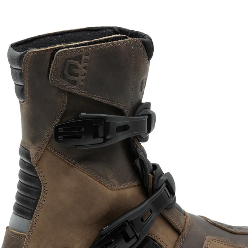 Botas de moto Eleveit X Land ADV Low E-Dry marrones