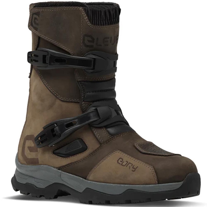 Botas de moto Eleveit X Land ADV Low E-Dry marrones