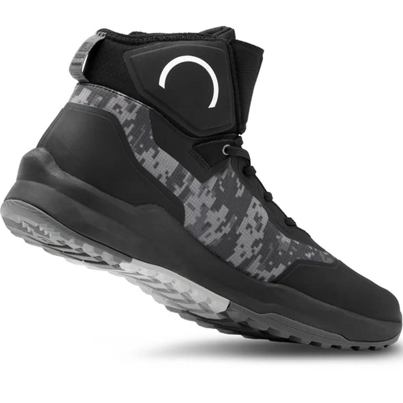 Botas de moto Eleveit STRATOS E-Dry, color negro camuflaje