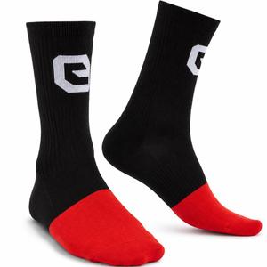 Calcetines Eleveit Logo Negros