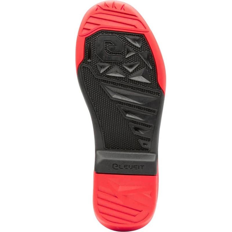 Eleveit X PEAK Junior suela de goma negro-rojo