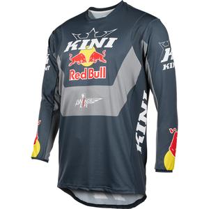 Camiseta motocross KINI Red Bull MXC 1.0 antracita