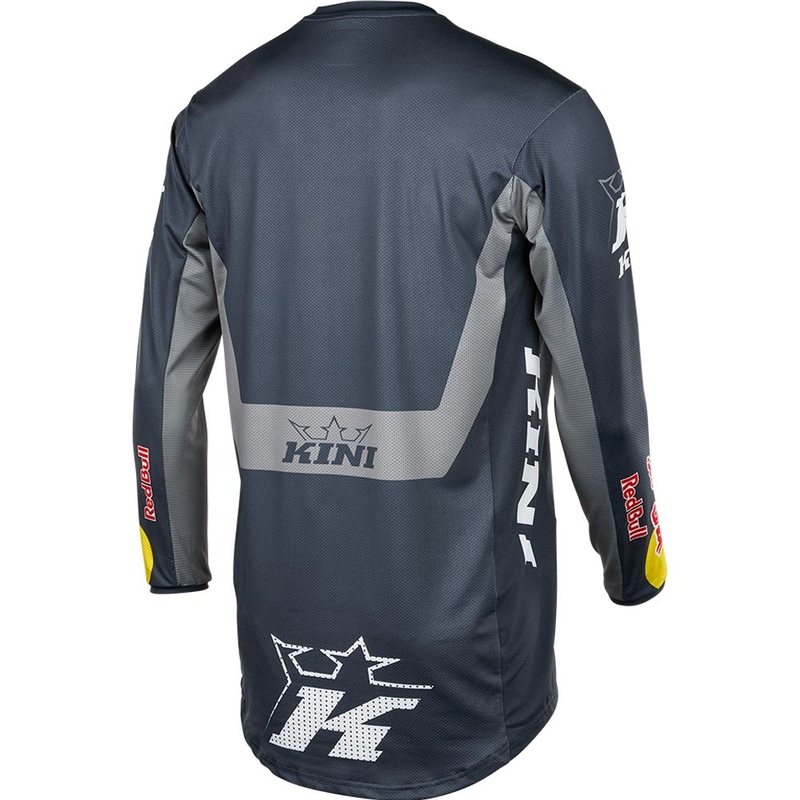 Camiseta motocross KINI Red Bull MXC 1.0 antracita