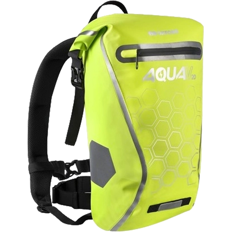 Mochila impermeable Oxford AQUA V20 fluo amarillo 20 l
