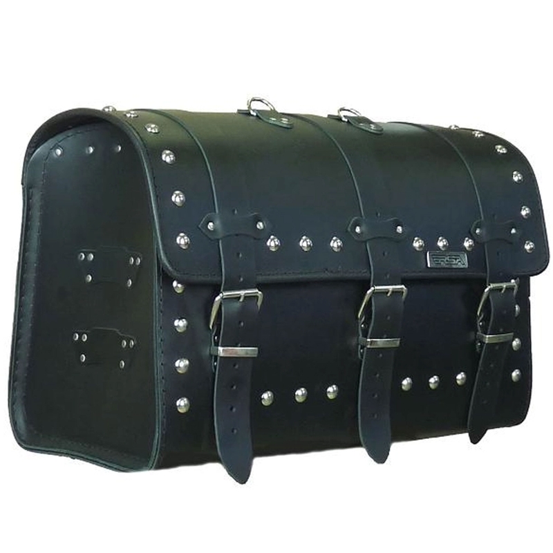 Maletín de cuero para moto Chopper RSA-17B