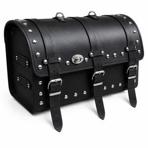 Chopper RSA-13B maletín de cuero para moto con cerradura
