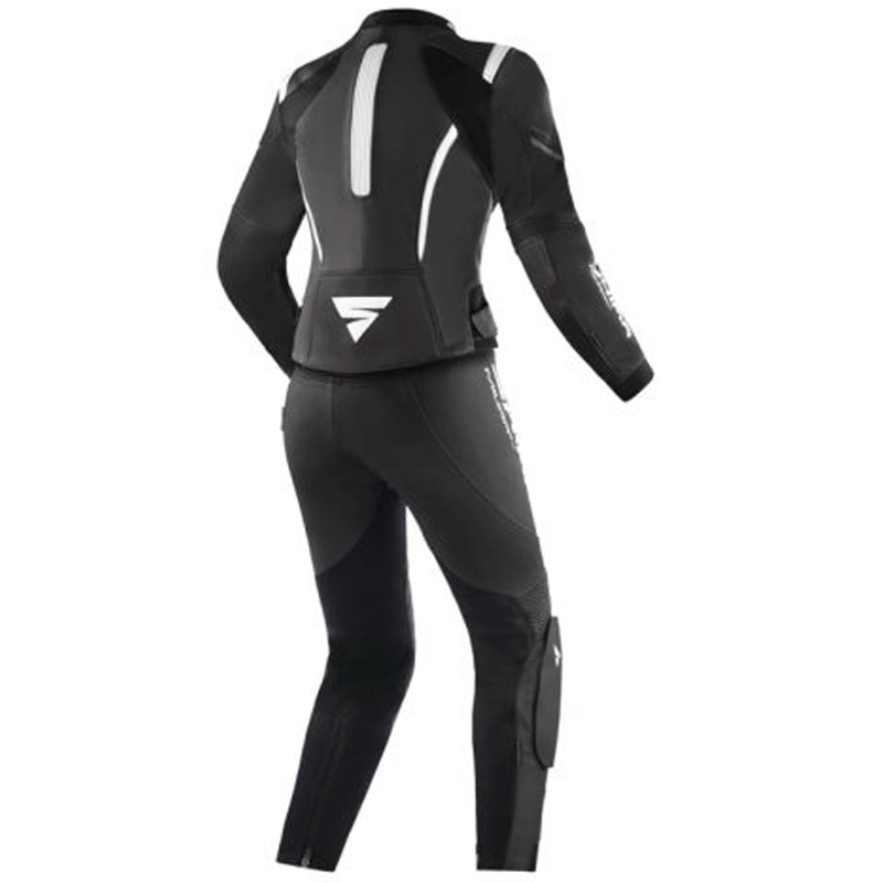 Mono de moto para mujer Shima Miura 2.0 negro-blanco