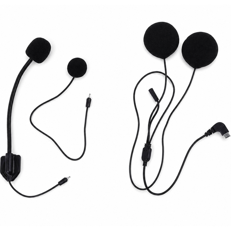 Micrófonos y auriculares de repuesto para el intercomunicador Bluetooth MaxTo M2/M3