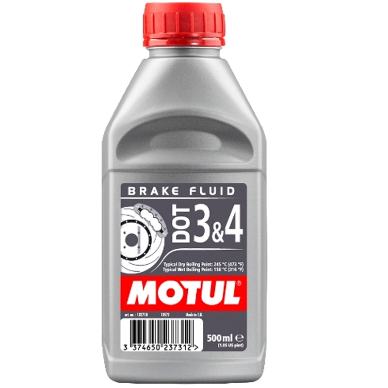 Líquido de frenos Motul Dot 3 y 4 0,5 l