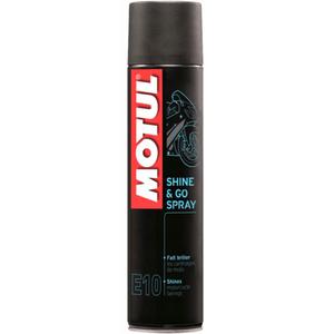 Motul E10 Shine &amp; Go Spray Tratamiento Plásticos 400 ml