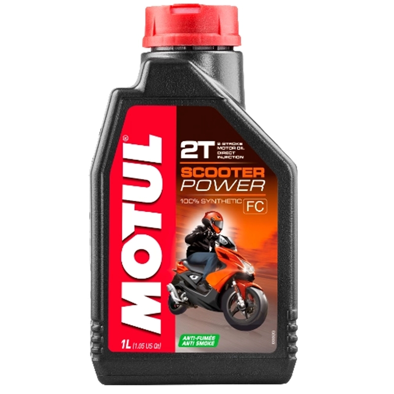 Aceite Motul Scooter Power 2T 1 l