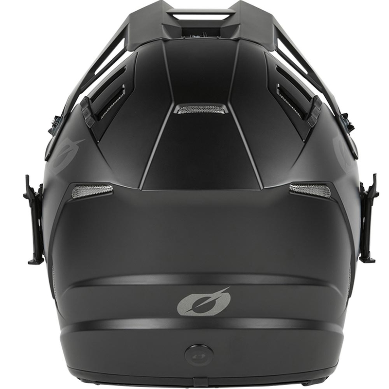 Casco de motocross O'Neal EX-SRS negro sólido
