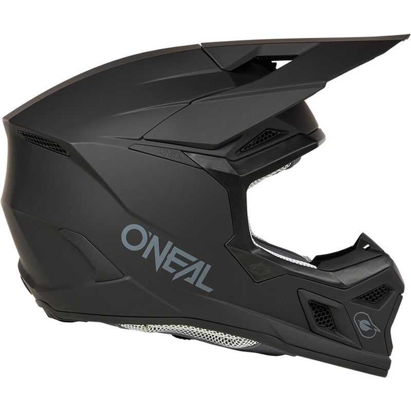 Casco de motocross O´Neal 3SRS Solid negro mate