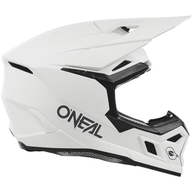 Casco de motocross O´Neal 3SRS Solid blanco mate