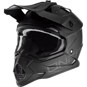 Casco de motocross O´Neal 2SRS negro mate plano