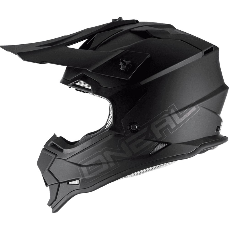 Casco de motocross O´Neal 2SRS negro mate plano