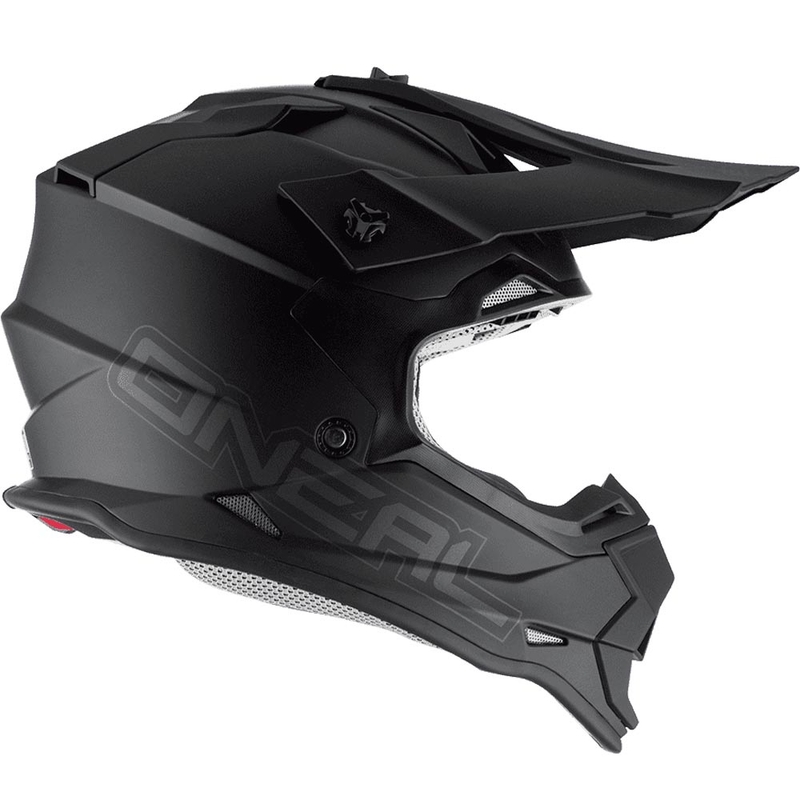 Casco de motocross O´Neal 2SRS negro mate plano