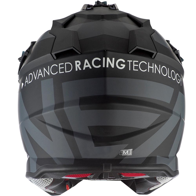 Casco de motocross O'Neal 2SRS Slick negro-gris
