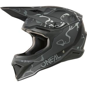 Casco de motocross O´Neal 1SRS Splash negro mate-gris