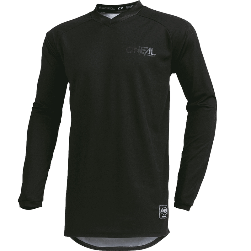 Camiseta de motocross O'Neal Element Classic negra