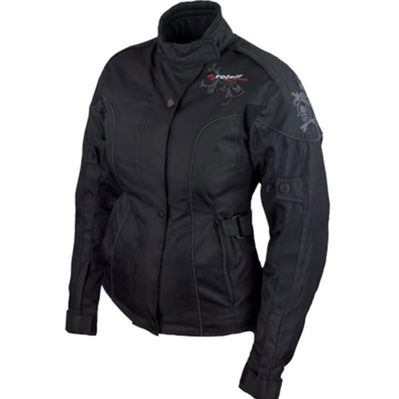 Chaqueta de moto para mujer Roleff Ladylike negra