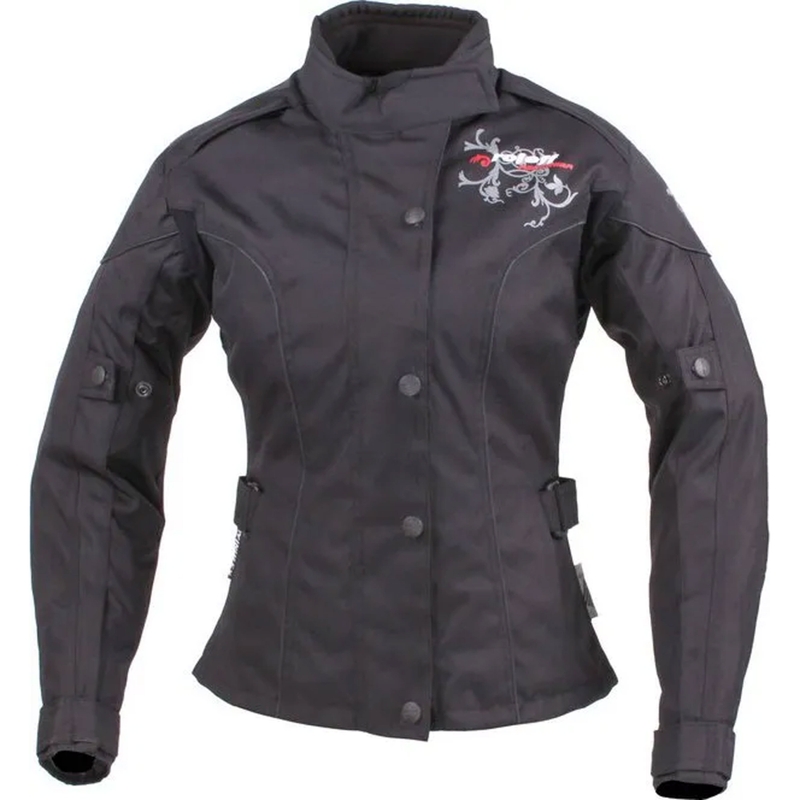 Chaqueta de moto para mujer Roleff Ladylike negra