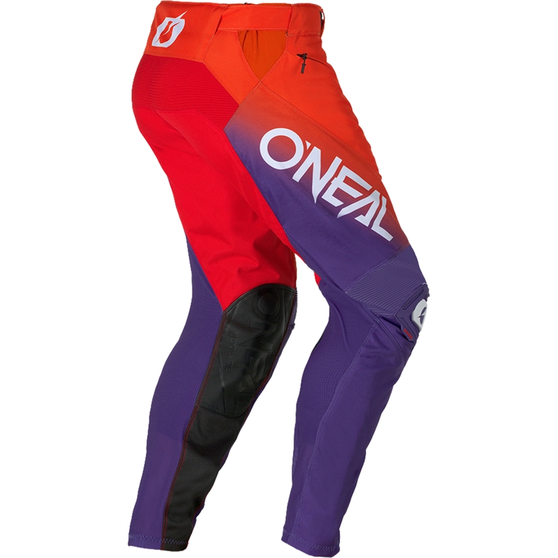 Pantalones de motocross O´Neal Mayhem Hexx color naranja-morado